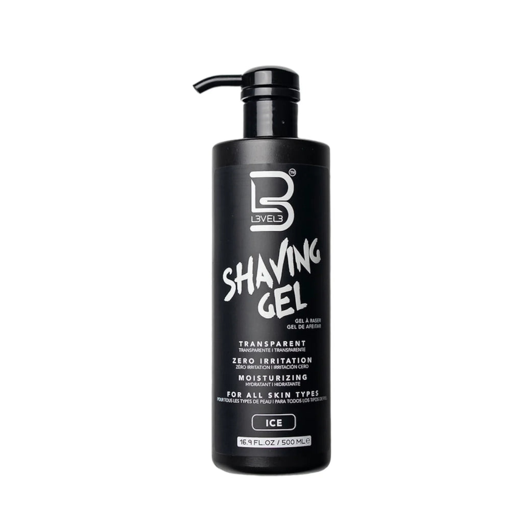 Level 3 TRANSPARENT SHAVING GEL 500ml